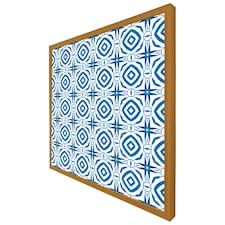 Blue powerful (Picture Frame) Brown | Oak | M