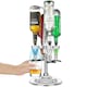 image 1 of Original Products Final Touch LED Rotary 4 Bottle Bar Caddy