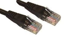 PRO SIGNAL - RJ45 Male to Male Cat6 UTP Ethernet Patch Lead, 1m Black