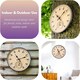 image 5 of Marco Paul 30cm Bee Design Wall Clock N/A