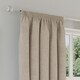 image 3 of Enhanced Living Dallas 100% Blackout Thermal Natural Curtains with 3" Tape Top Header (PAIR) - 46x72 inch (117x183cm)
