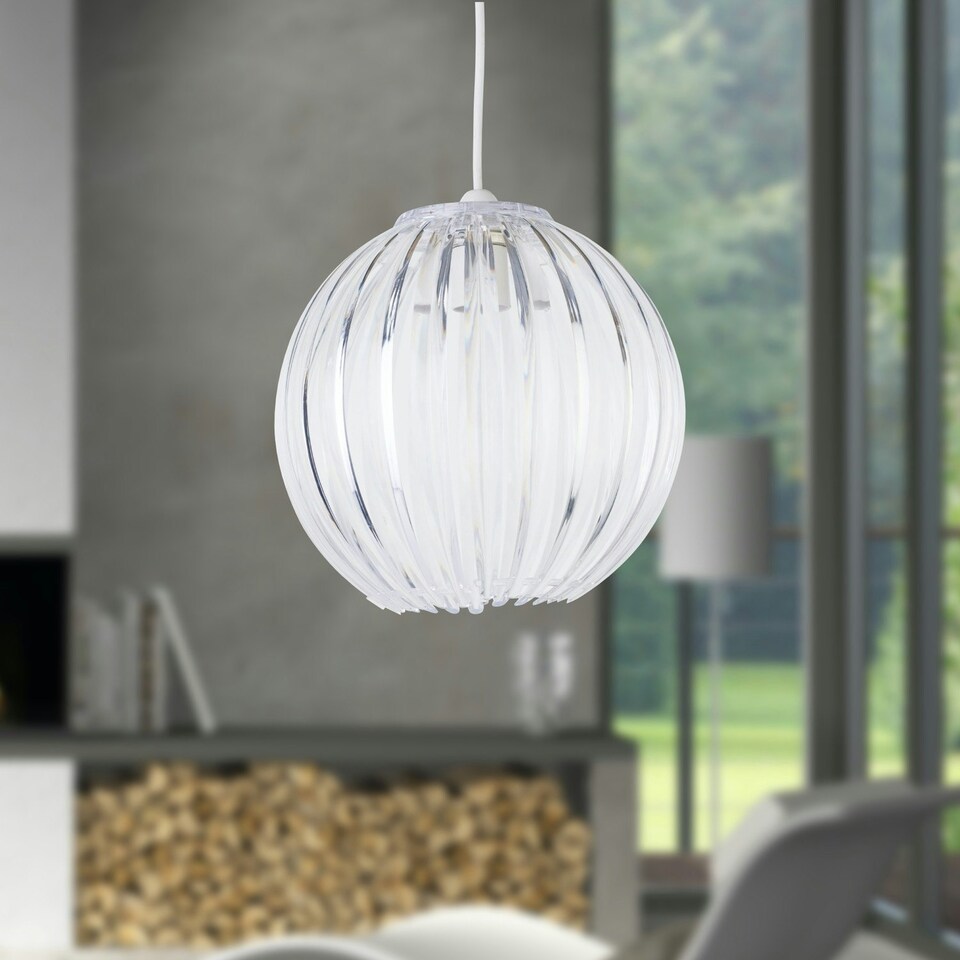 image 1 of Craw - Clear Acrylic Pendant Shade Clear