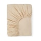image 7 of Touch Of Linen - Creamy Almond - Fitted Sheet Cream | Creamy Almond | King