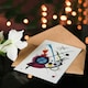 image 4 of Wassily Kandinsky Art Card Violet Abstract Painting