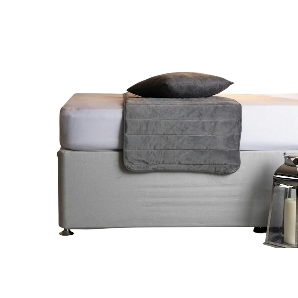 Belledorm Divan Extra Deep Fitted Sheet - Cloud - Double