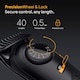 image 7 of Braun Beard Trimmer Series 5, +8 Styling Tools, 40 Lengths, Sharp Blade, BT5560, Black