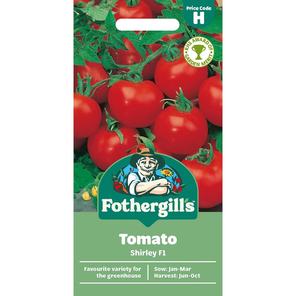 Fothergills Premium Tomato Seeds - Shirley F1 - Tesco Groceries