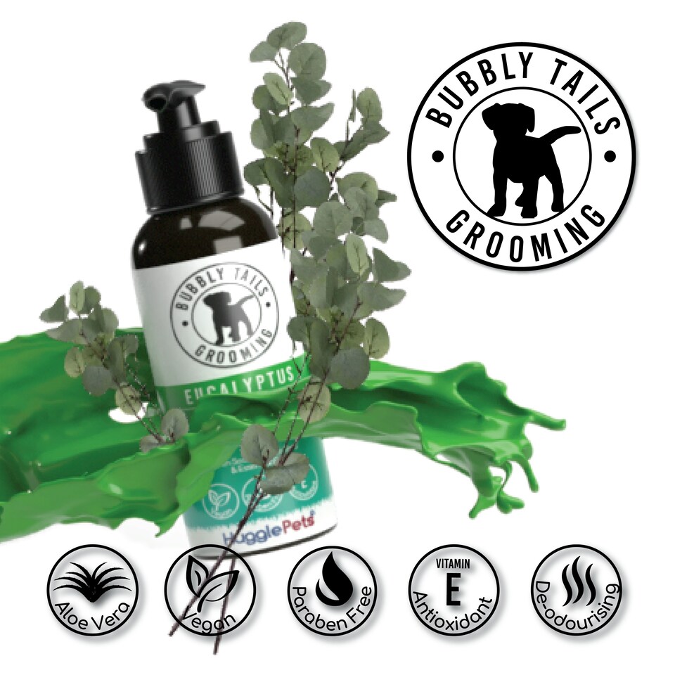image 1 of HugglePets Bubbly Tails Dog Shampoo - Eucalyptus