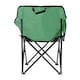 image 6 of Harbour Housewares Premium Folding Camping Chairs with Pockets & Carry Bag - Green - Pack of 2 | Green | Green