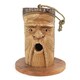 image 1 of Something Different Green Man Pine Wild Bird House - Brown - One Size