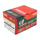 image 2 of Timco - C2 Clamp-Fix Multi-Purpose Premium Screws - TX - Double Countersunk - Yellow (Size 4.0 x 40 - 200 Pieces)