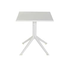 Dining Table Home ESPRIT Grey Metal polypropylene 70 x 70 x 75 cm N/A