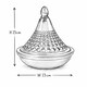image 3 of Candlelight Sage Bukhara Embossed Tagine Glass Candle