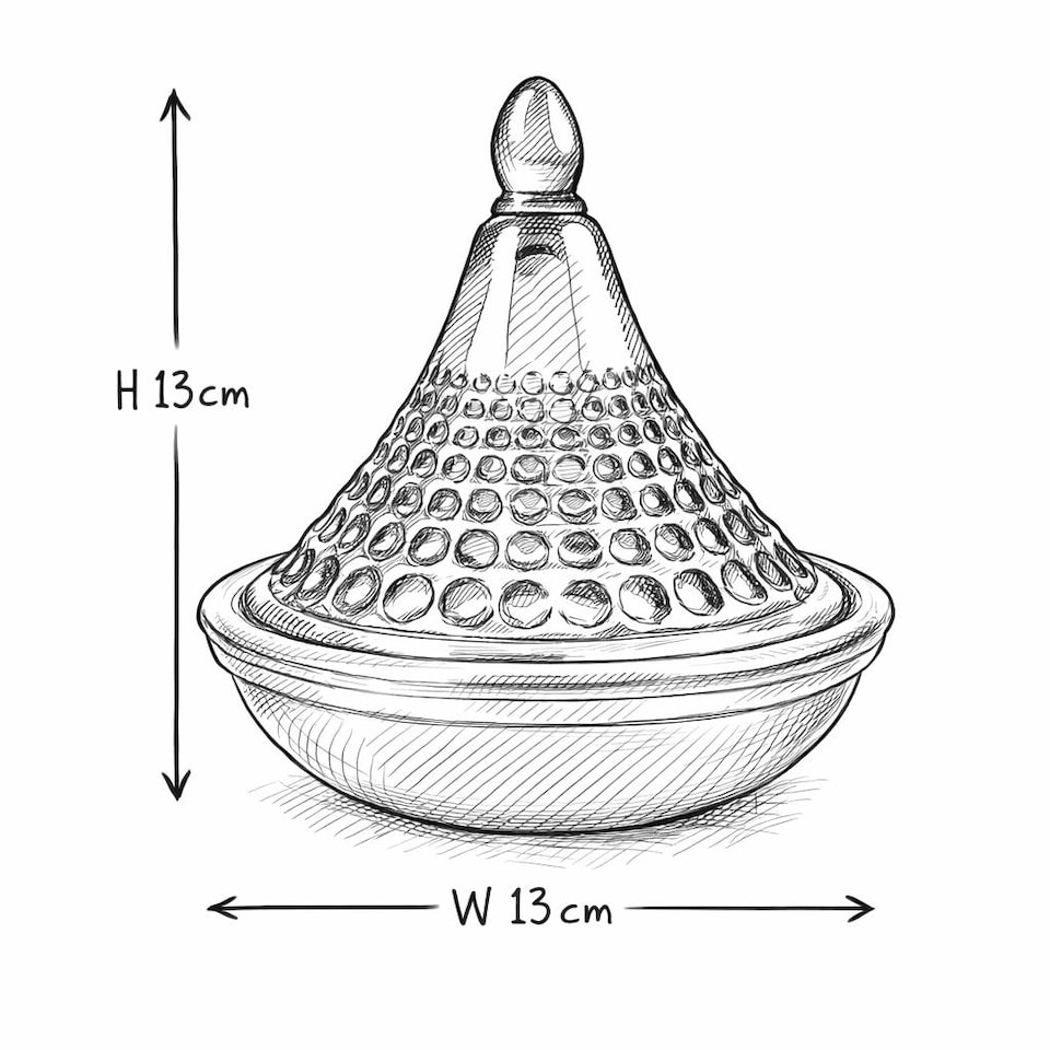 image 1 of Candlelight Sage Bukhara Embossed Tagine Glass Candle