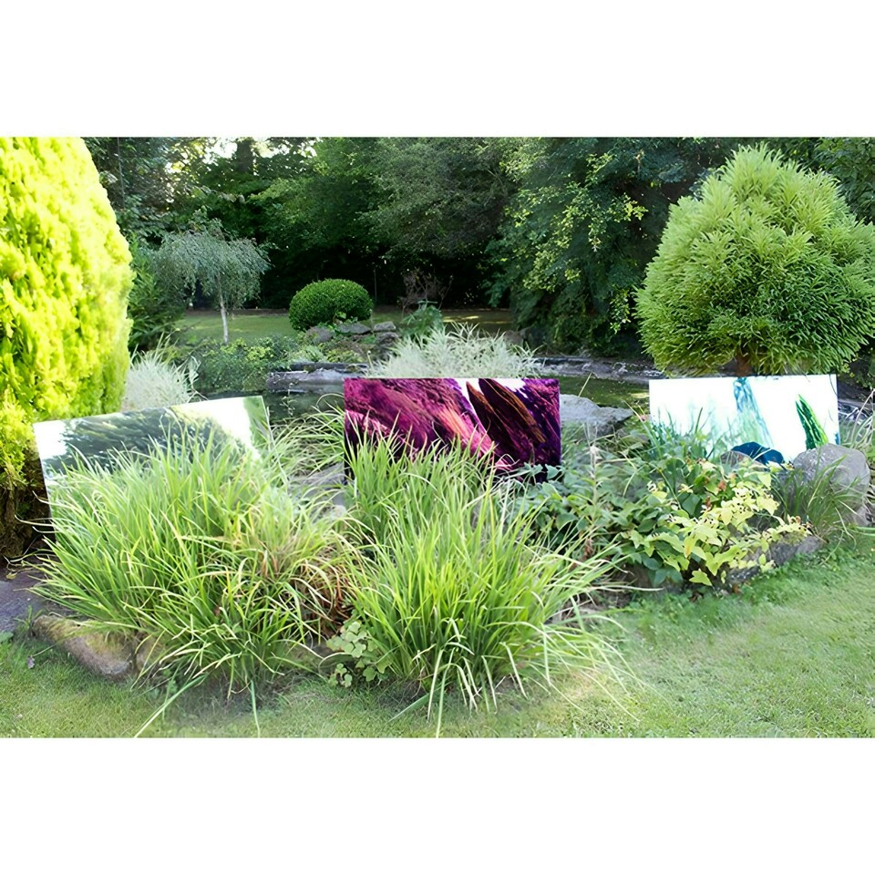 image 1 of Primrose Large Narrow Illusion Garden Mirror 180cm x 44cm