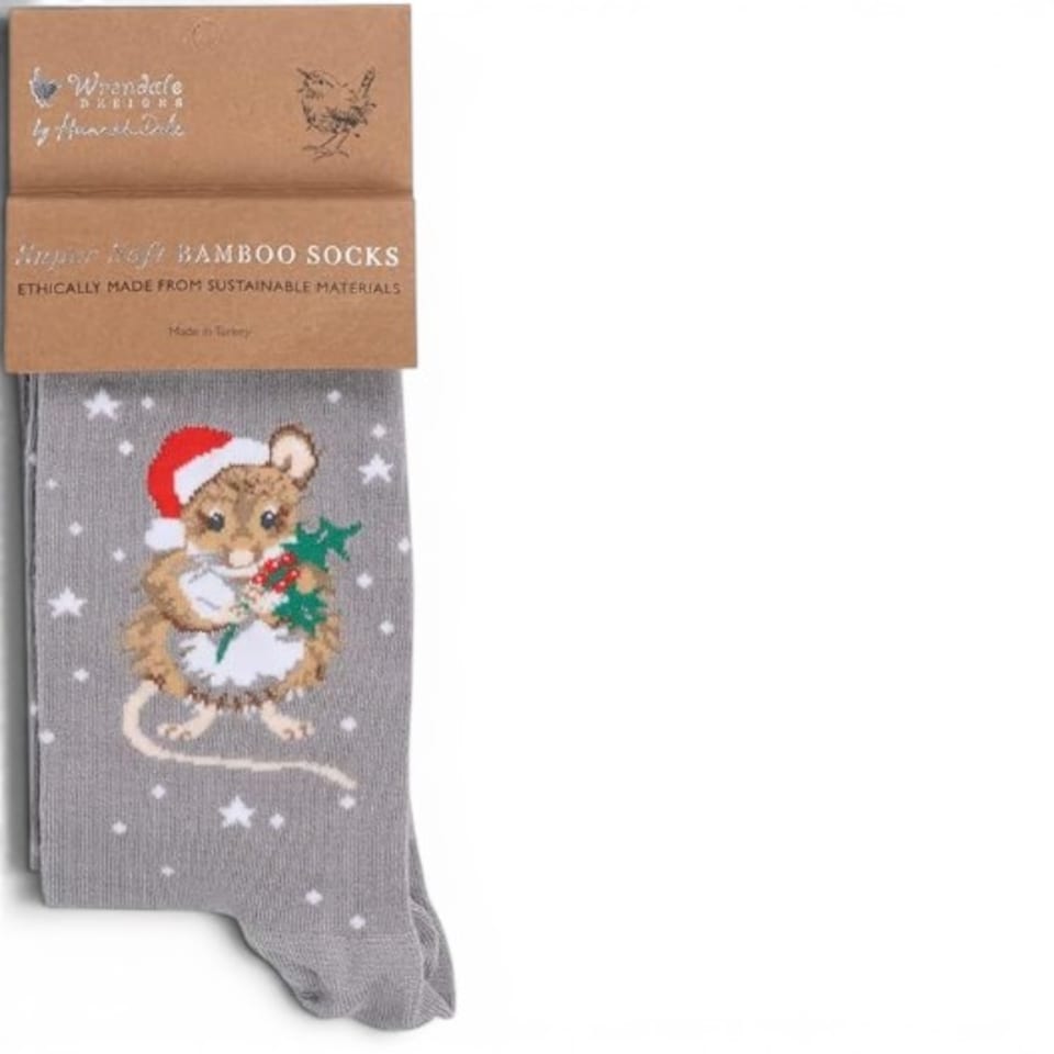 image 1 of Wrendale Designs Illustrated Animal Bamboo Socks for Women - Choice of Design