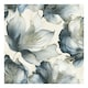 image 1 of World of Wallpaper Elysian Floral Wallpaper - Blue/Gold - 10m x 53cm Blue