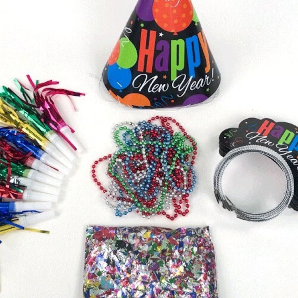 image 1 of New Year Cheer Party Kit for 10