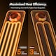 image 6 of VonHaus Oil Filled Radiator 11 Fin Portable Electric Heater