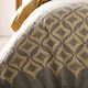 image 2 of Portfolio Home Joel Geometric Soft Easy Care Bed Linen Bedding Duvet Cover Quilt Set With Pillow Case Yellow | Double