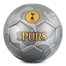 Tottenham Hotspur F.C. Offical Licensed Signature  Football - Silver Camo with Matt Finish - Size 5 For Kids and Adults Silver