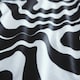 image 3 of Retro Waves Duvet Cover Set - Double - Black Black | Double