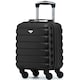 image 6 of 40x30x20cm Wizz Air & Vueling Maximum Size Free Cabin Carry On Lightweight 4 Wheel ABS Hard Case Suitcases Cabin Carry On Hand Luggage Silver | Silver | Cabin Bag
