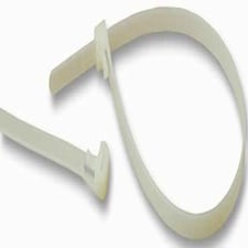 PRO POWER - Reusable Cable Ties 300mm x 8.00mm Natural 100 Pack