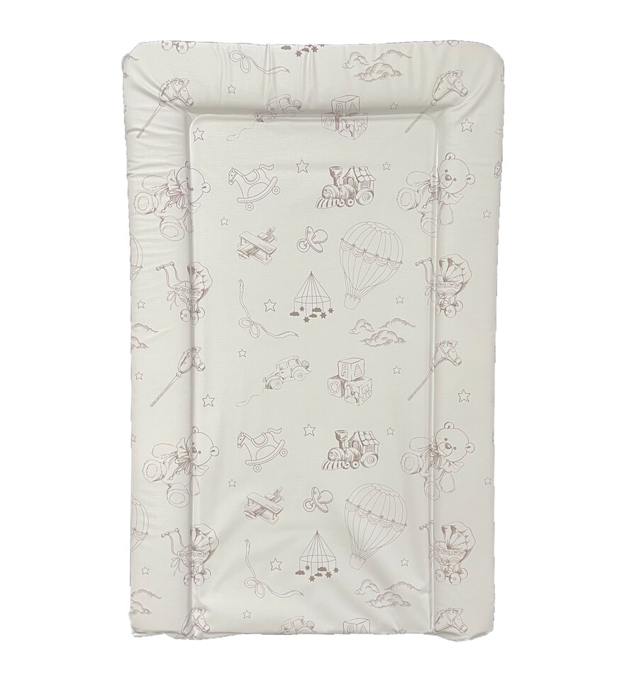 image 1 of Babybase Padded Changing Mat 46 x 74cm Vintage Playtime