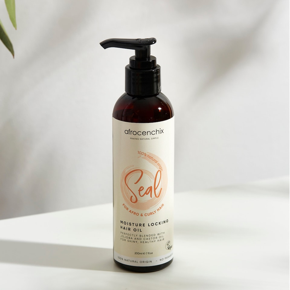 image 1 of Seal - Natural Hair Oil for Afro Hair  - Travel 60ml | White | 60ml