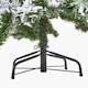 image 4 of Extra Large Snowy Spruce Tree - Plastic - Height 213 cm - White