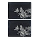 image 1 of The Just Slate Company Set of 2 Bee Slate Placemats