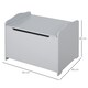 image 3 of HOMCOM 40x60cm Kids Storage Box Toy Organiser for Child 3 Yrs+ Bedroom Pink Grey | 60cm x 40cm x 48cm