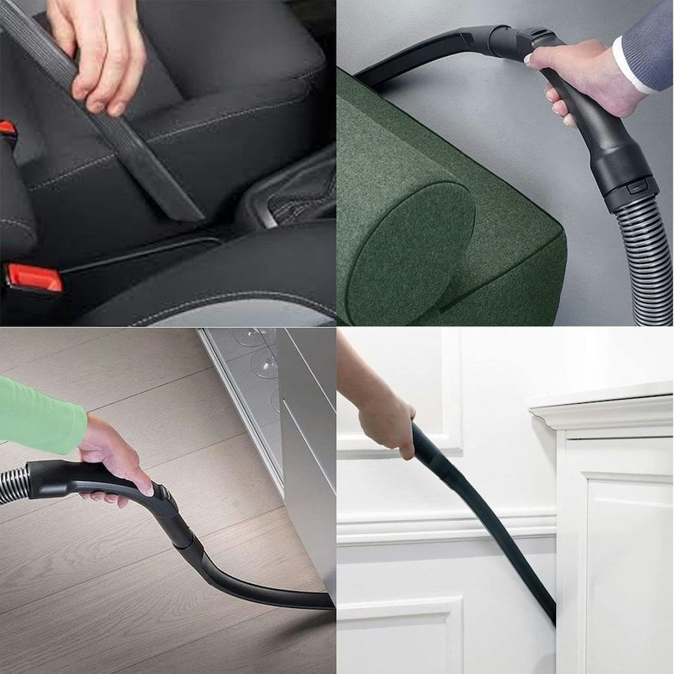 image 1 of SPARES2GO Flexible Crevice Tool for Shark Lift Away Duo Clean Vacuum Cleaner Long Nozzle