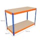 image 5 of S-Rax 2 Tier Workbench - 120cm x 60cm x 90cm Orange