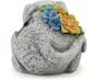 image 4 of Pack of 6 Solar Elephant Garden Ornament | Grey | One Size