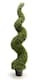 image 1 of Artificial Topiary Grass Spiral Swirl Bush 150cm