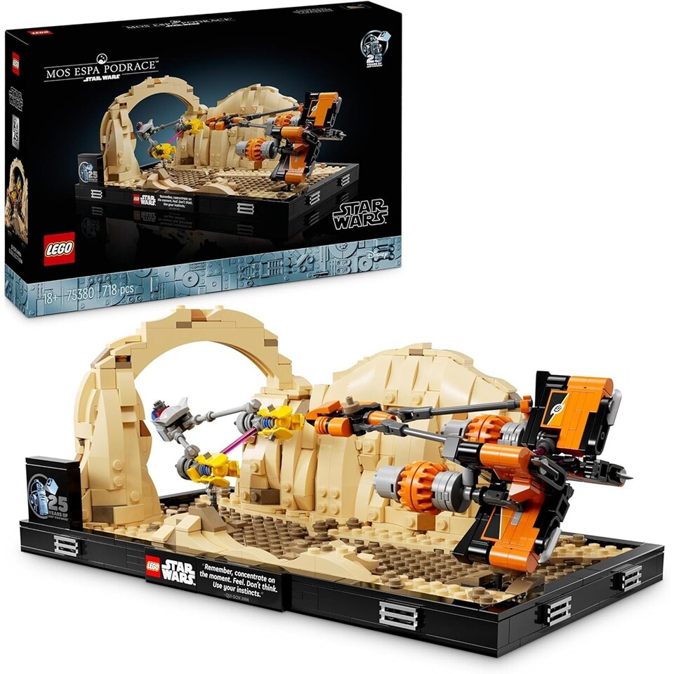 image 1 of LEGO 75380 Star Wars Mos Espa Podrace Diorama