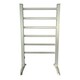 image 4 of Oypla Portable Aluminium Electric Towel Rail Warmer with 6 Heated Bars