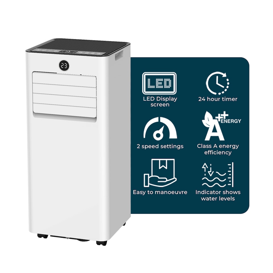 image 1 of JSH Portable 9000BTU Air Conditioner Aircon Fan Dehumidifier