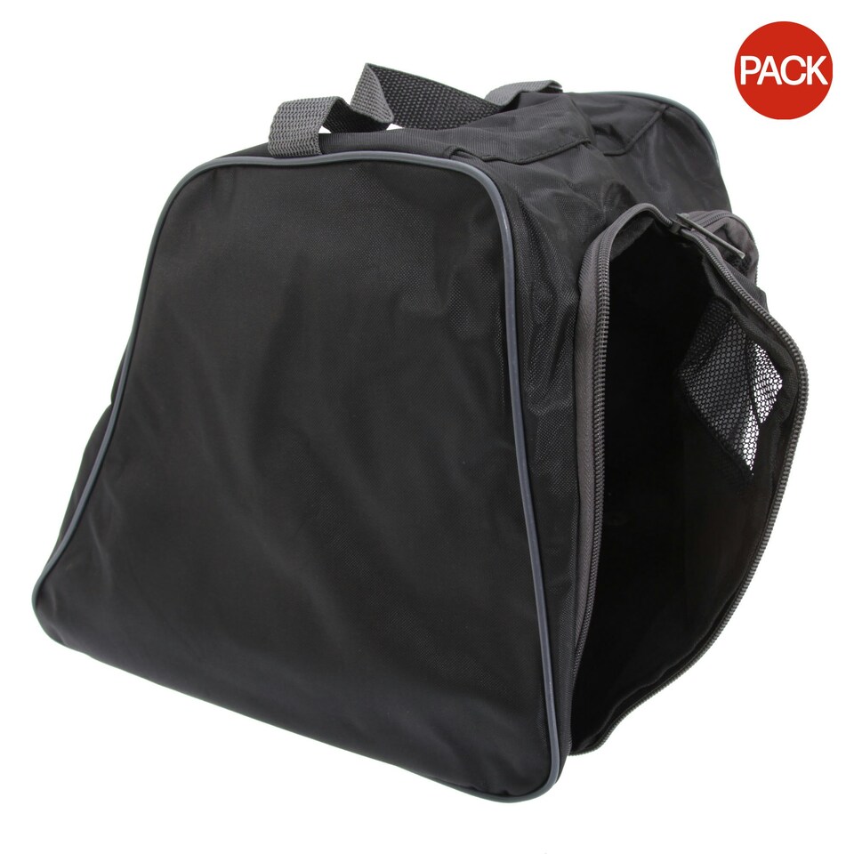 image 1 of Quadra Hiking Boot/Shoe Bag - 14 Litres (Pack of 2) - Black/Graphite - One Size Black | One Size
