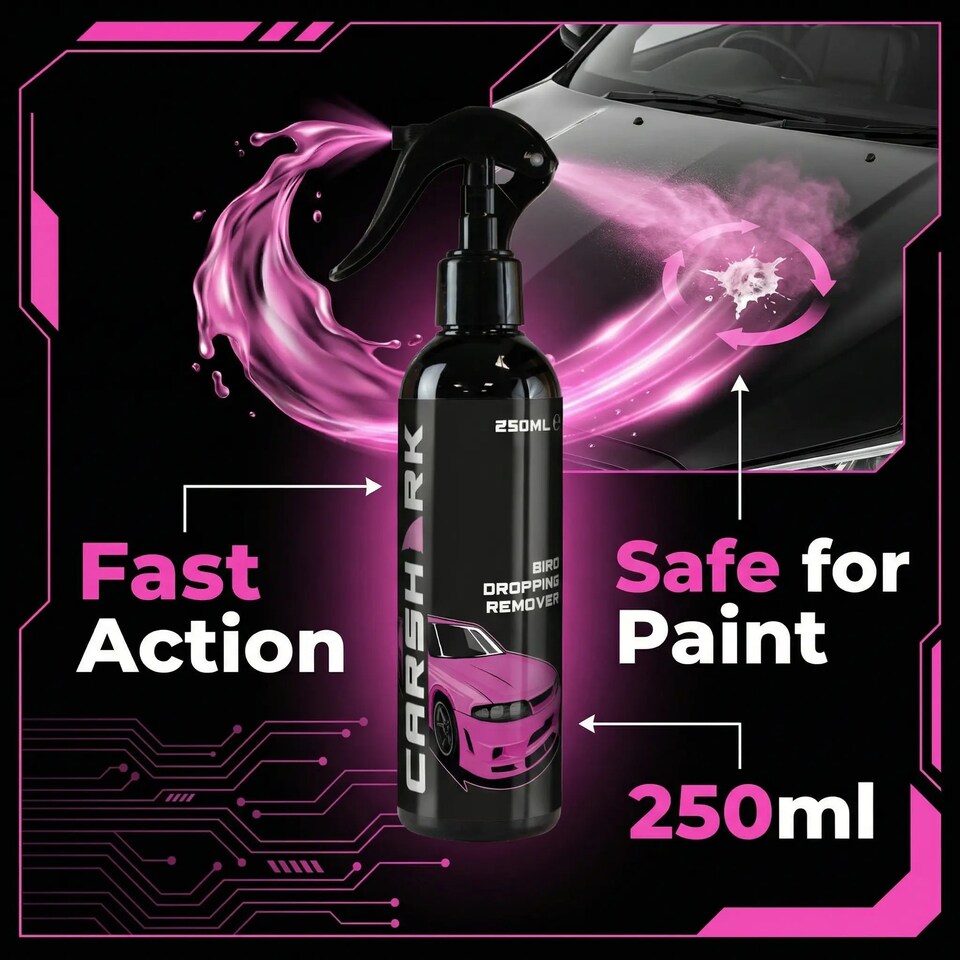 image 1 of CARSHARK Bird Dropping Remover 250ml - Fast Acting Formula