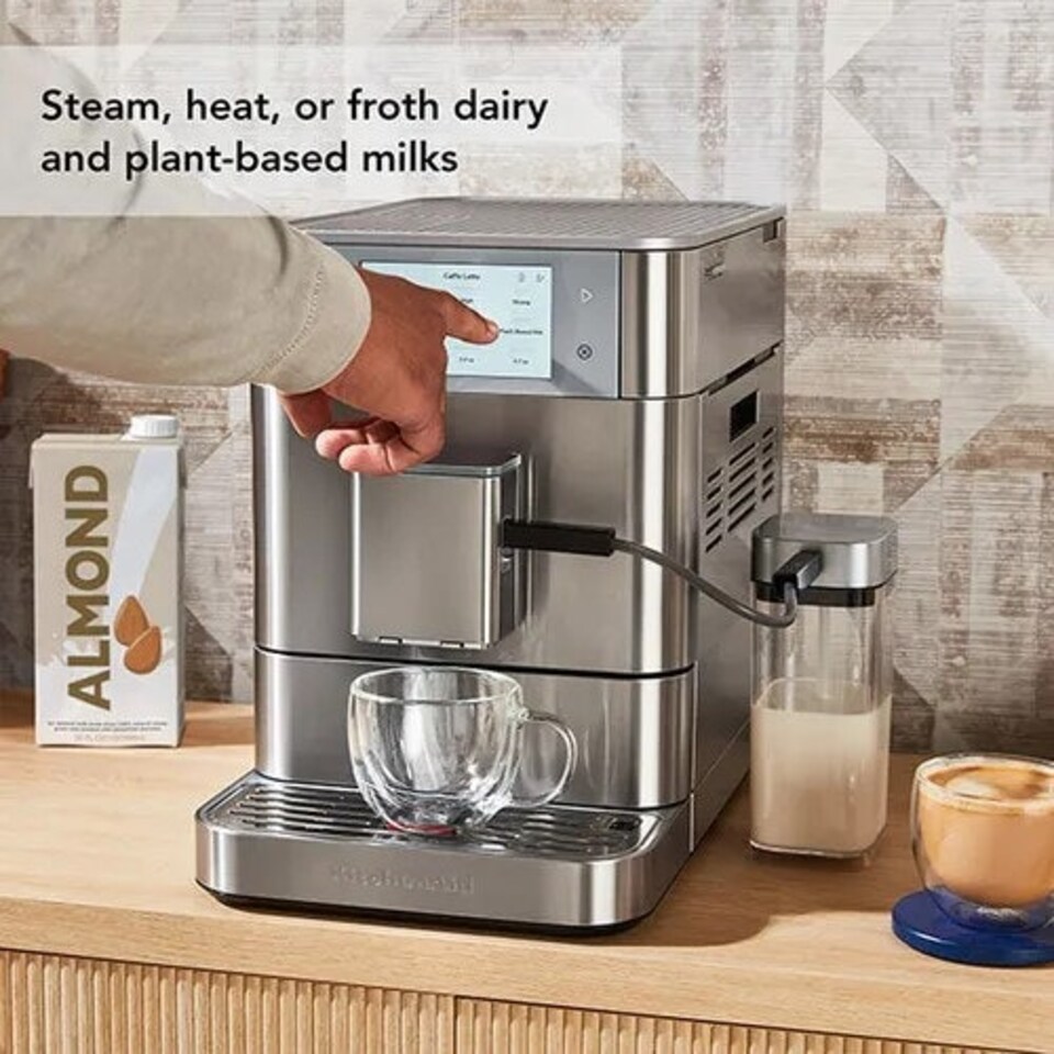 image 1 of KitchenAid KF8 Fully Automatic Espresso Machine Stainless Steel