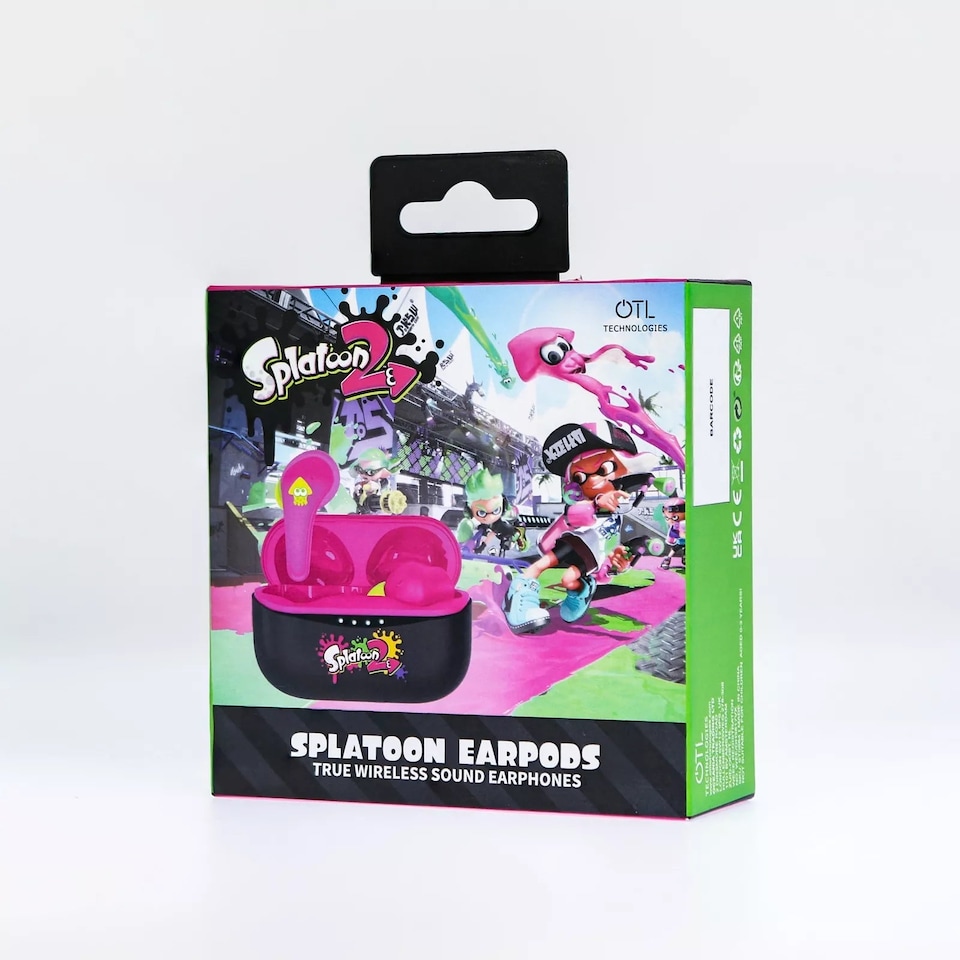 image 1 of Splatoon 2 Slide Open TWS Earphones | Black