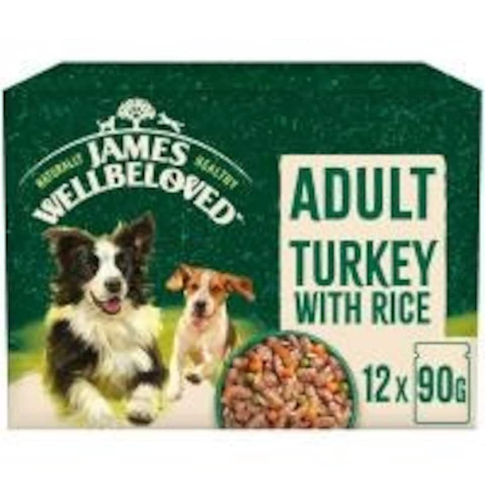 image 1 of James Wellbeloved Turkey Adult Pouch 150G Pk 10