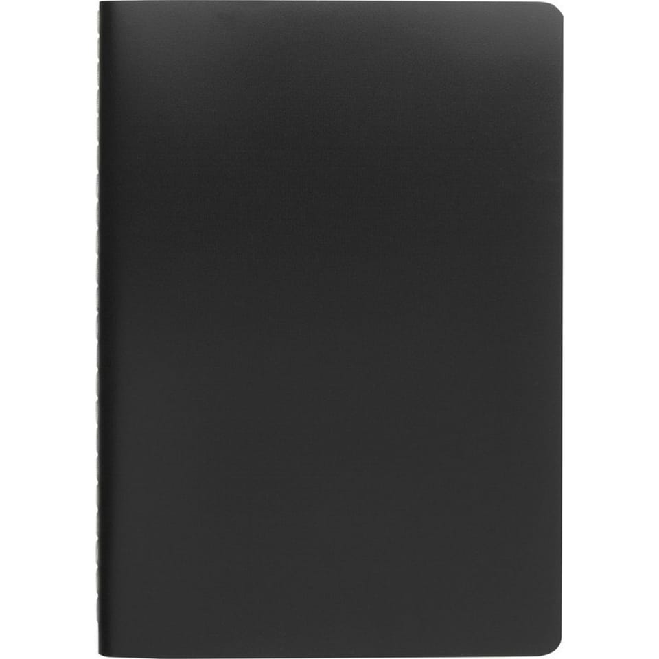 image 1 of Printed Shale Stone Paper Journal - Solid Black - One Size