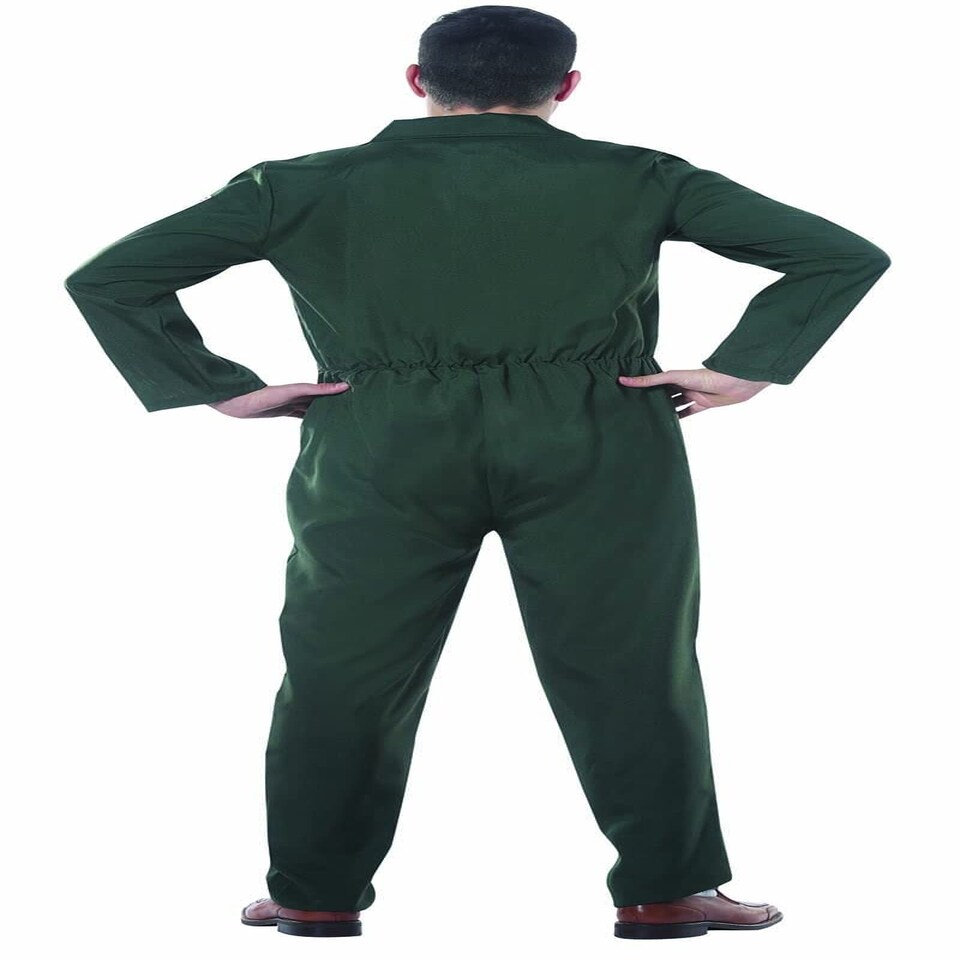 image 1 of Fancy Dress Adult Fighter Pilot - M