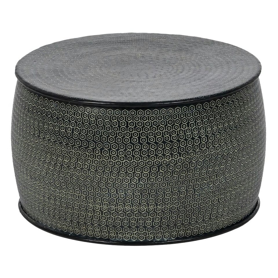 image 1 of Side table 66 x 66 x 34,5 cm Black Aluminium (3 Units) N/A