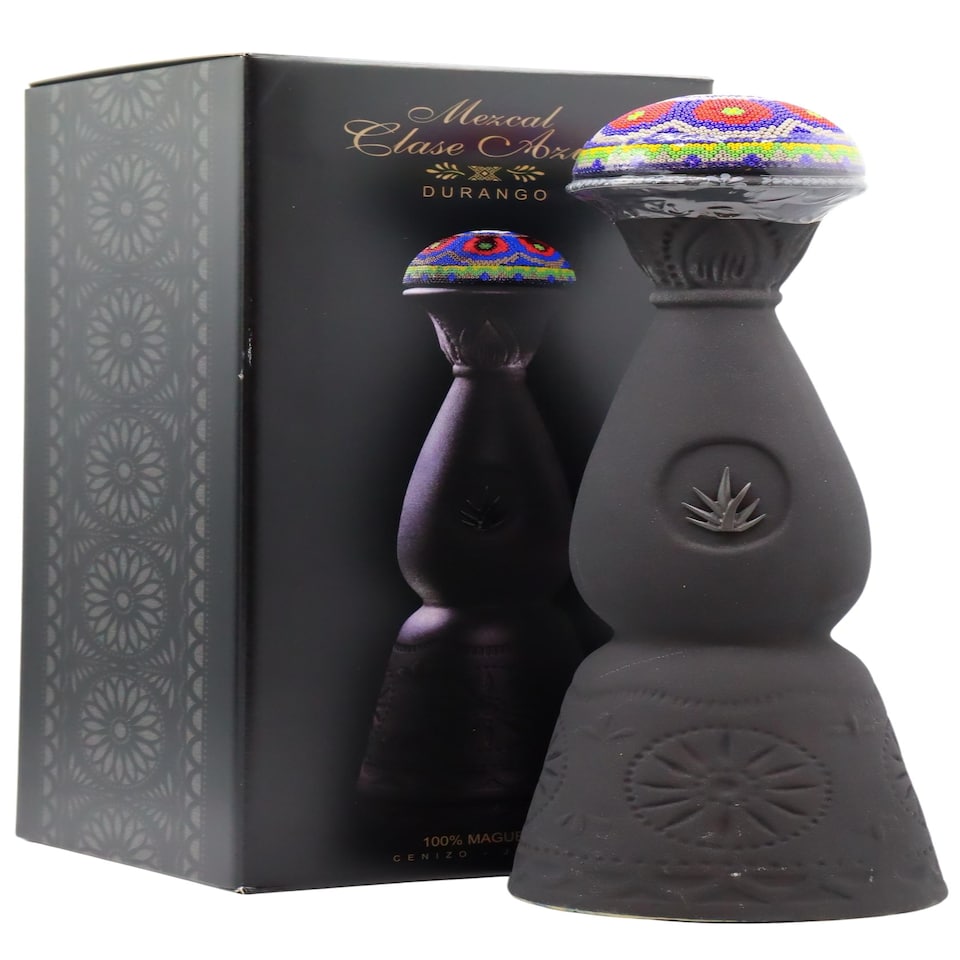 image 1 of Clase Azul - Durango Mezcal | Multi | citric and herbal aromas, green olive, cooked agave, and clove; sweet notes of peanut, unrefined brown sugar, smoked wood, and chocolate, with hints of ripe fruit | 1
