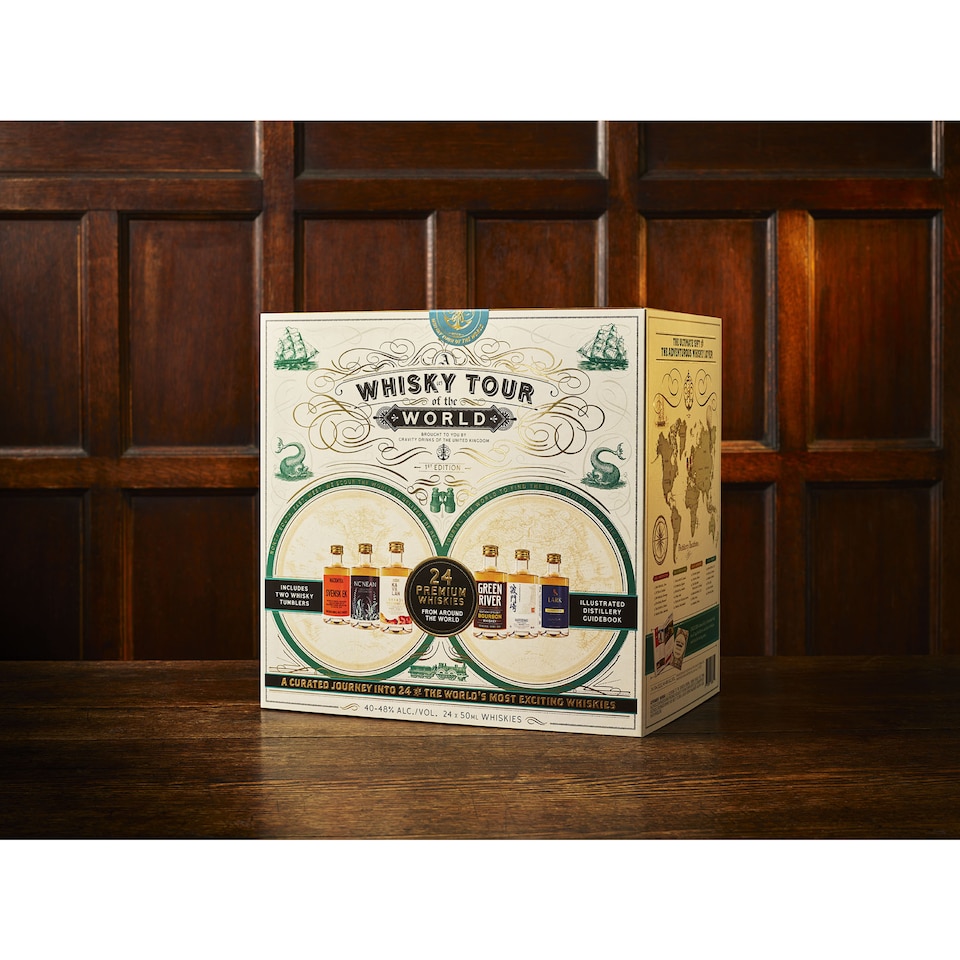 image 1 of A Whisky Tour of the World - 1st Edition 24 Day Advent Calendar